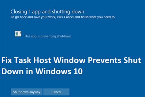Stop Task Host Window Process 的图像结果