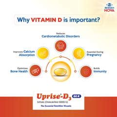 Uprise D3 Softgel Capsule: Uses, Side Effects, Price, Dosage & More ...