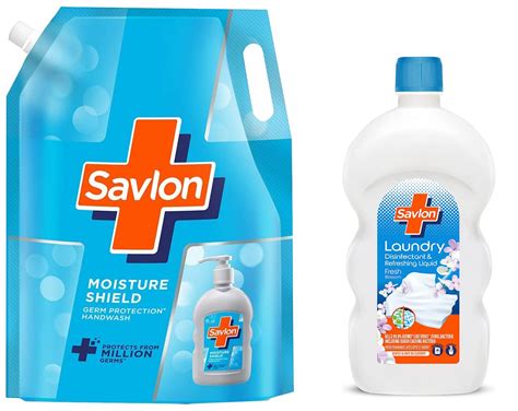 Savlon Laundry Disinfectant & Refreshing Liquid 1000ml & Savlon ...