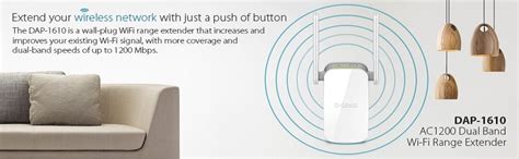 D-Link DAP-1610 AC1200 Wi-Fi Range Extender, (White) - Buy D-Link DAP ...