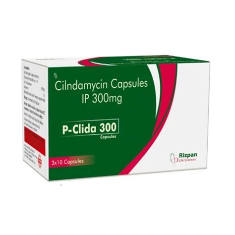 Clindamycin 300mg Capsule - Rizochem Pharmaceuticals