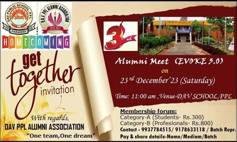 Alumni Meet 3.0, DAV public school,PPL,PARADIP., Jagatsinghpur, 23 ...