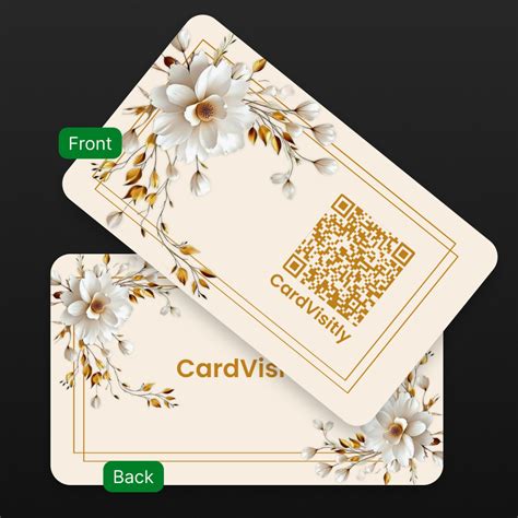Premium NFC Cards | One Tap, Total Access – Card Visitly