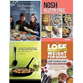 deliciously ella with friends [hardcover], nosh gluten-free, learn to ...