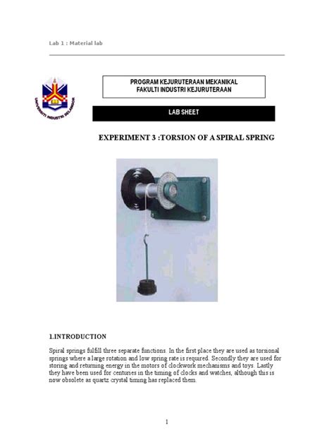 Image result for Torsional Spring Examples