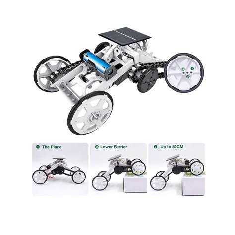 4WD Solar Car STEM Kit 4WD Electric Mechanical – REES52