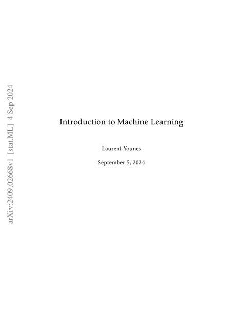 Introduction to Machine Learning 的图像结果