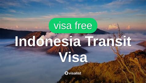 Indonesia Transit Visa for Luxembourg citizens 2025 - Visa List