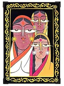 FURNATO® | JAMINI ROY Painting Collection – Three Women - MDF594 ...