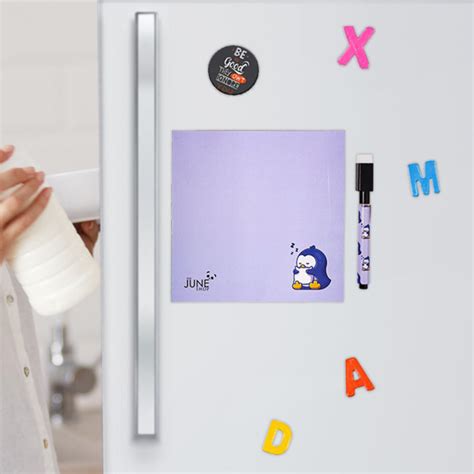 Sleepy Penguin - Magnetic Board Sheet (Rewritable) – The June Shop