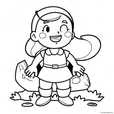 Hilda Coloring Pages