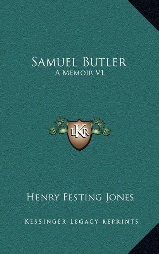 Buy Samuel Butler: A Memoir V1 Book Online at Low Prices in India ...