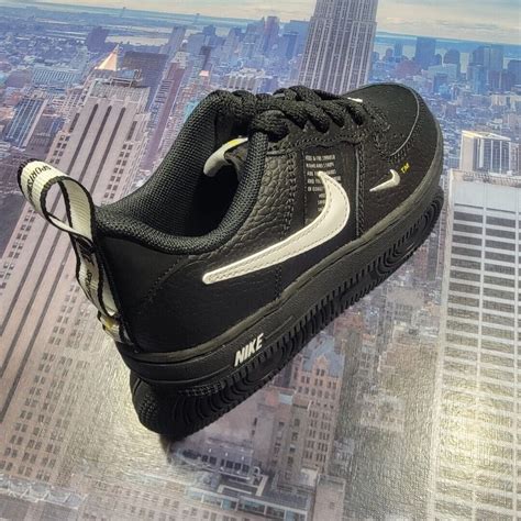 Nike Air Force 1 LV8 Low Utility Black PS PreSchool | Ubuy India