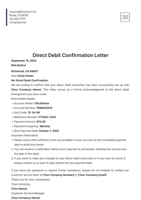 Free Simple Payment Confirmation Letter Template to Edit Online