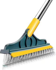 ND BROTHERS Bathroom Cleaning Brush with Wiper 2 in 1 Tiles Cleaning ...