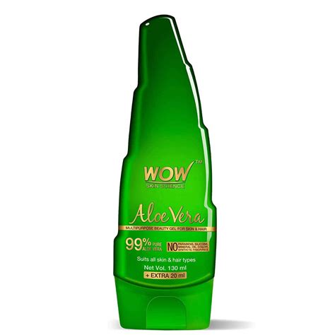 Buy WOW SKIN SCIENCE ALOE VERA MOISTURIZING GEL BOTTLE OF 250 ML Online ...