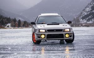 Wallpaper subaru impreza rs, subaru, car, gray, side view hd, picture ...