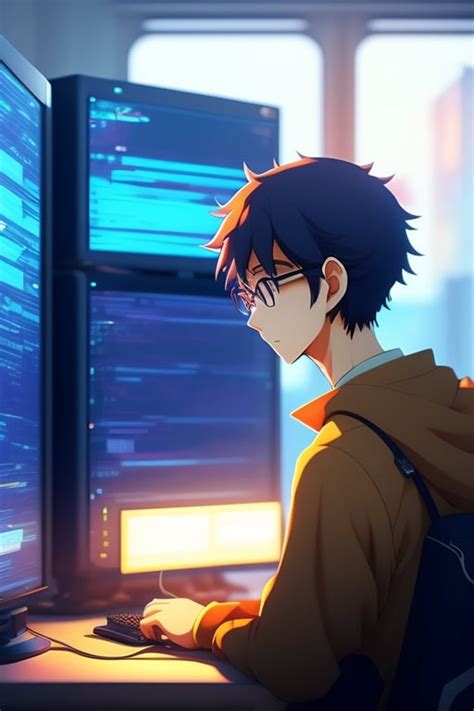 Image result for A Boy Writing Java Program in PC