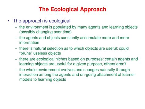 Image result for Ecological Approach to Learning