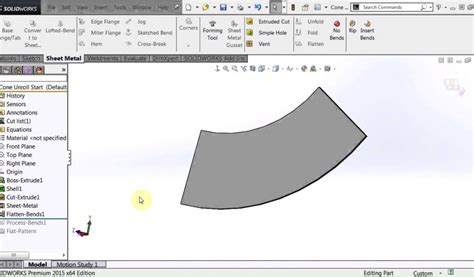 Cone Detailing in SolidWorks 的图像结果