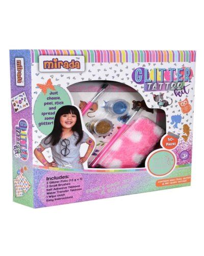 Mirada Glitter Tattoo Kit - Best Gifts for Kids