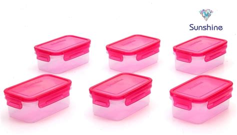 Sunshine Airlock Designer Airtight Container Set : Amazon.in: Home ...