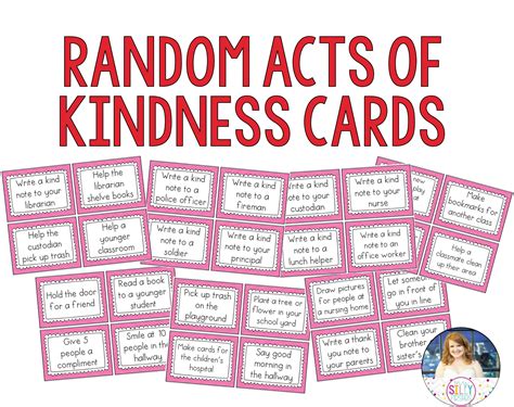 Random Acts Of Kindness Printables