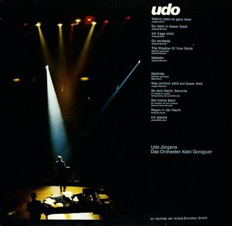 Udo Jürgens. Udo – Bertelsmann Vinyl Collection