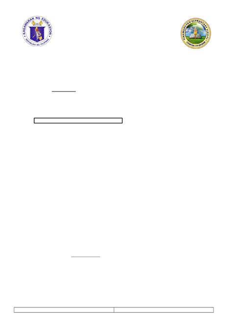 Detailed Lesson PLAN English 7 4TH Q Imperative Sentence - Republic of ...