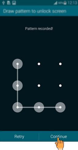 How to set Pattern lock in Samsung Galaxy S5(SM-G900H)? | Samsung India
