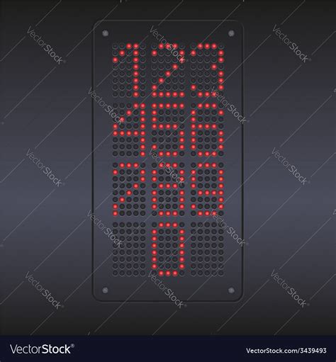 Image result for Panel Mounted LED Numbers