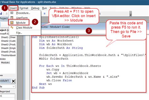 Split Excel Sheet into Multiple Files 的图像结果