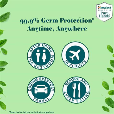 Buy HIMALAYA PURE HANDS-HAND WIPES - 30 PULLS-TULSI-KILLS 99.9% GERMS ...