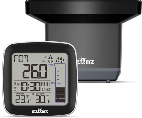 SZFZMZ Wireless Digital Rain Gauge with Rainfall Alert & India | Ubuy