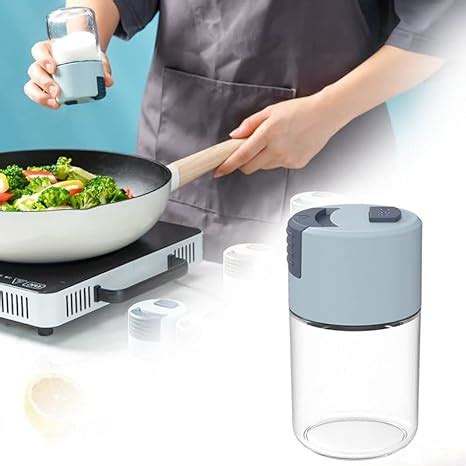 Buy VIHM Measuring Seasoning Bottle,Salt Pepper Shaker Set Each Press 0 ...