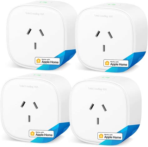 meross Smart WiFi Plug with Energy Monitor, 4 Pack, Works with Apple ...