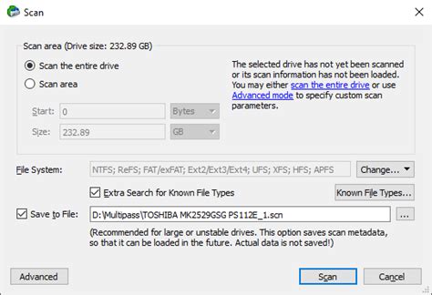 Scan R Studio 的图像结果