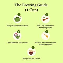Buy Ginger Tea (Adrak Tea) Online | Strong & Aromatic - Marvel Tea