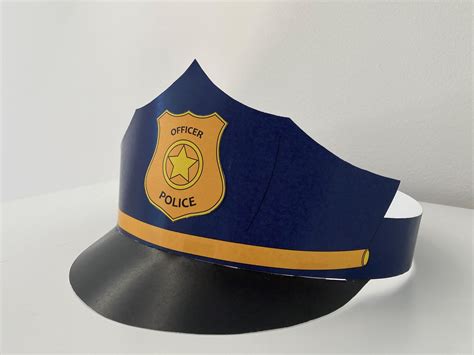 Printable Police Hat - Printable