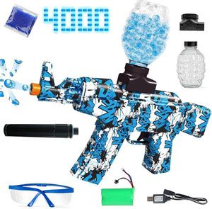 Wembley Gel Blaster Electric Water Gun with Water Gel Balls & Safety ...