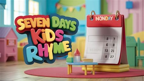 Seven Days of the Week Song | Rhyme Roots Nursery Rhymes & Kids Songs ...
