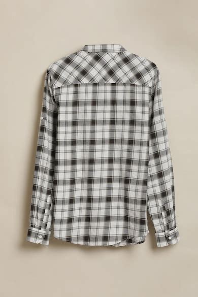 Buy Boys White Slim Fit Check Casual Shirt Online - 40097362 | Allen Solly