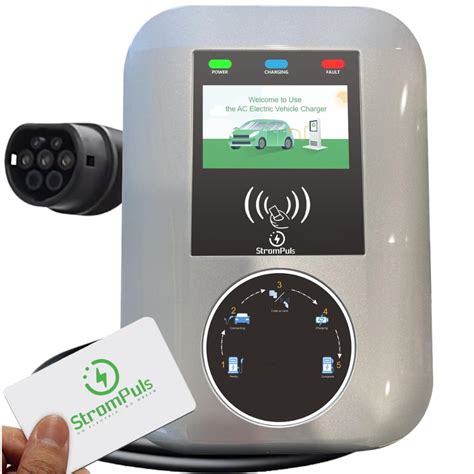 StromPuls 22KW/11kW EV Charger, 32A, 3 Phase, OCPP-Commercial or Home ...