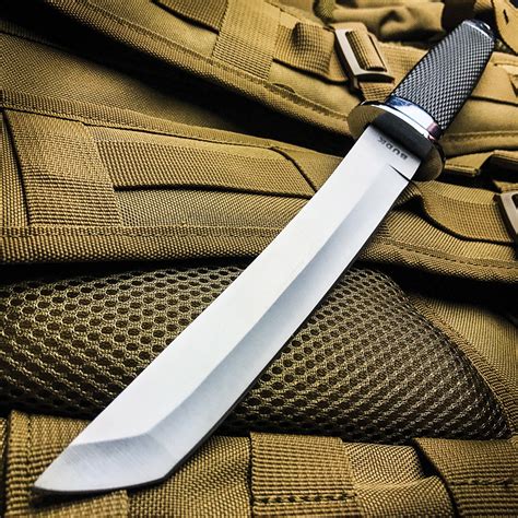 Military Rescue Tanto Knife And Sheath | BUDK.com - Knives & Swords At The Lowest Prices!