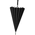 myaddiction 16 Ribs Long Handle Umbrella Weatherproof for Short Trips ...