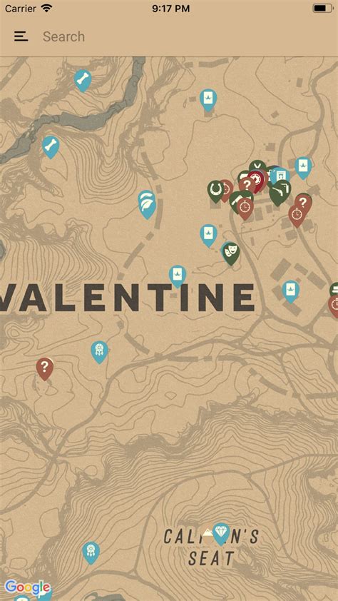 Image result for RDR2 World Map