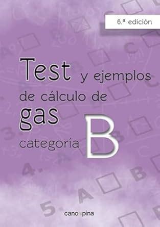 Buy Test y ejemplos de cálculo de gas categoría B 6ª edición Book ...