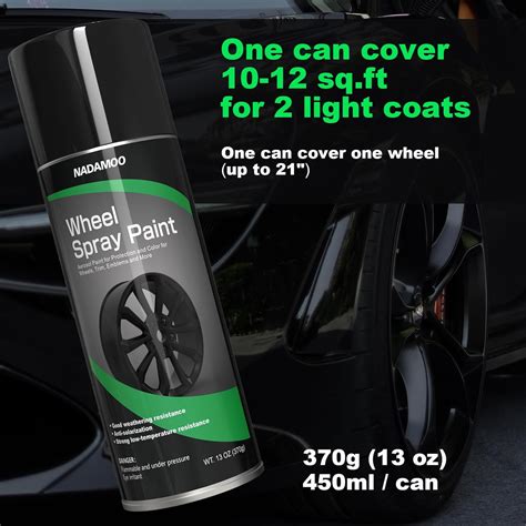 NADAMOO Aluminum Wheel Spray Paint, Semi-gloss India | Ubuy
