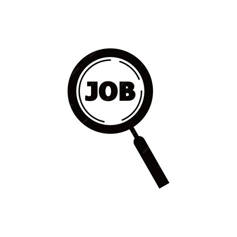 Premium Vector | Job vacancy icon design employee recruitment sign and symbol
