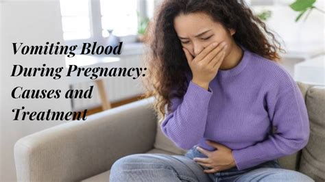 Vomiting Blood During Pregnancy: Causes and Treatment | Dr Ahuja Clinic ...